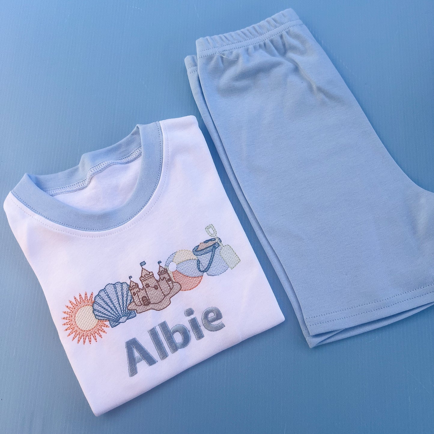 Beach Short Set | Pyjamas | T-Shirt