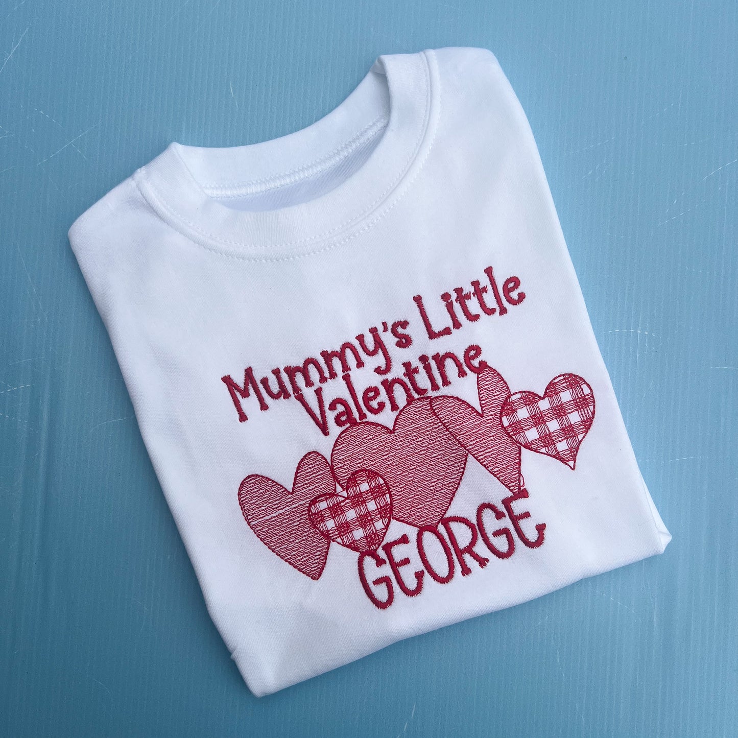 Mummys little Valentine Heart Design Sweatshirt