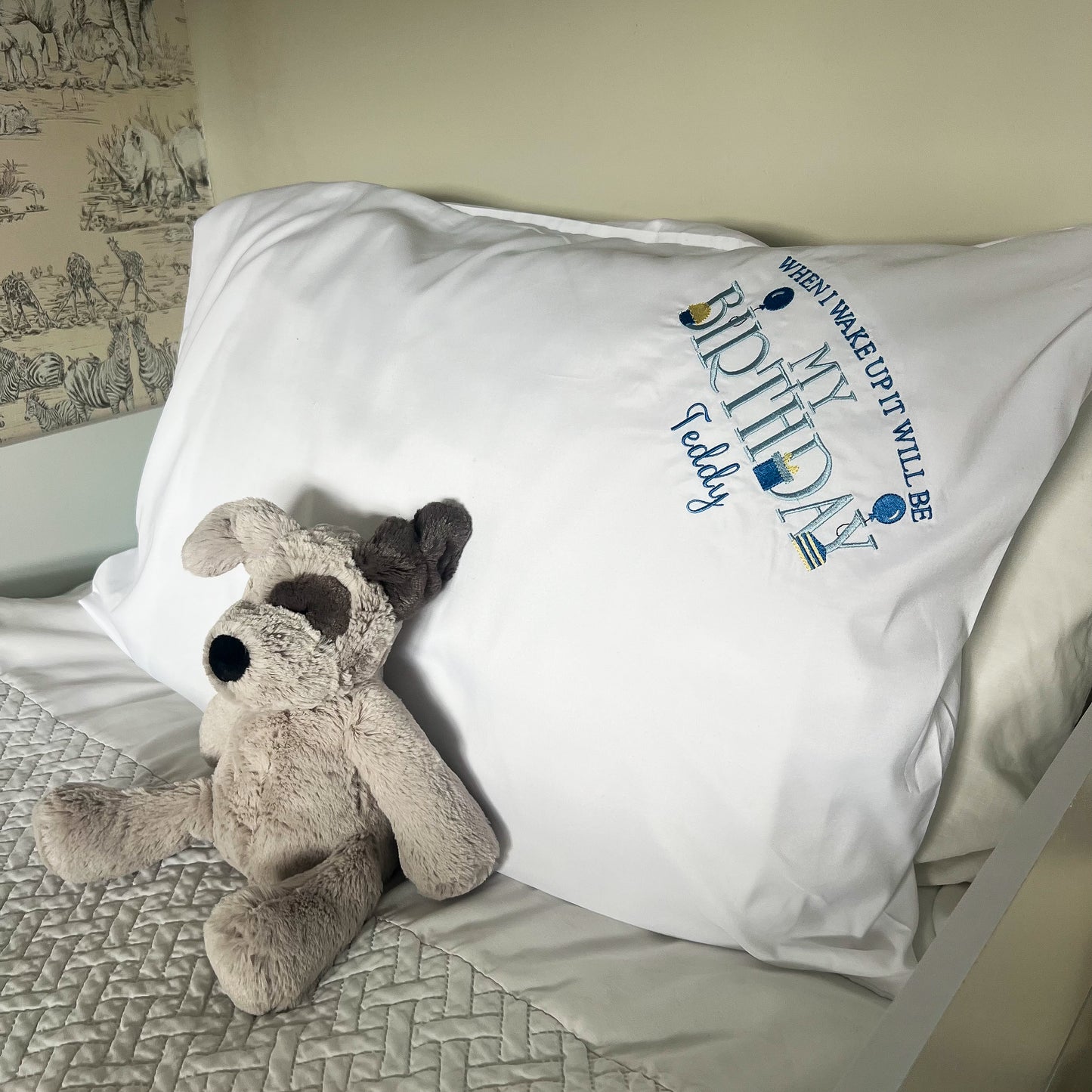 Birthday Pillow Case