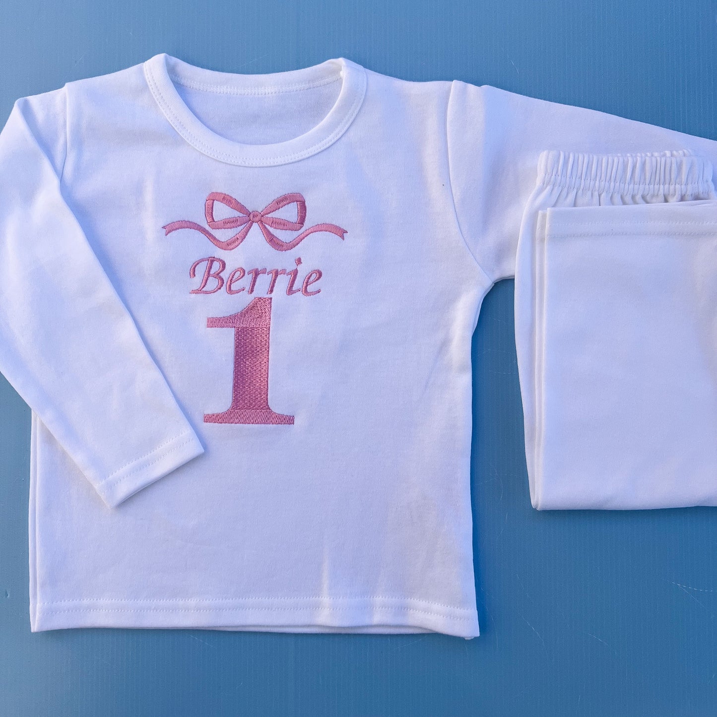 Bow Birthday Pyjamas