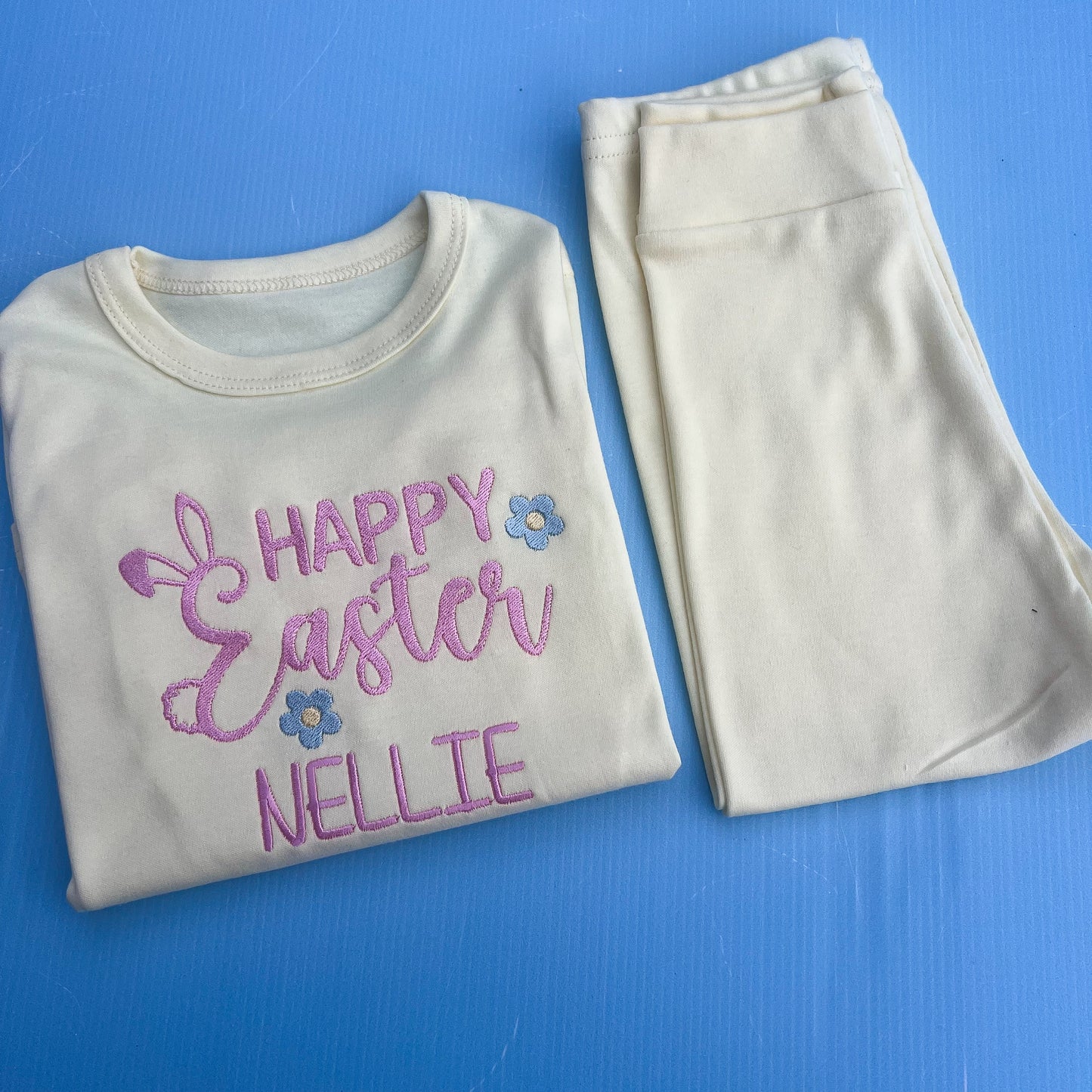 Girls Lemon Easter Pyjamas