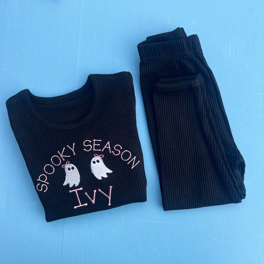 Spooky Season Ribbed Loungewear