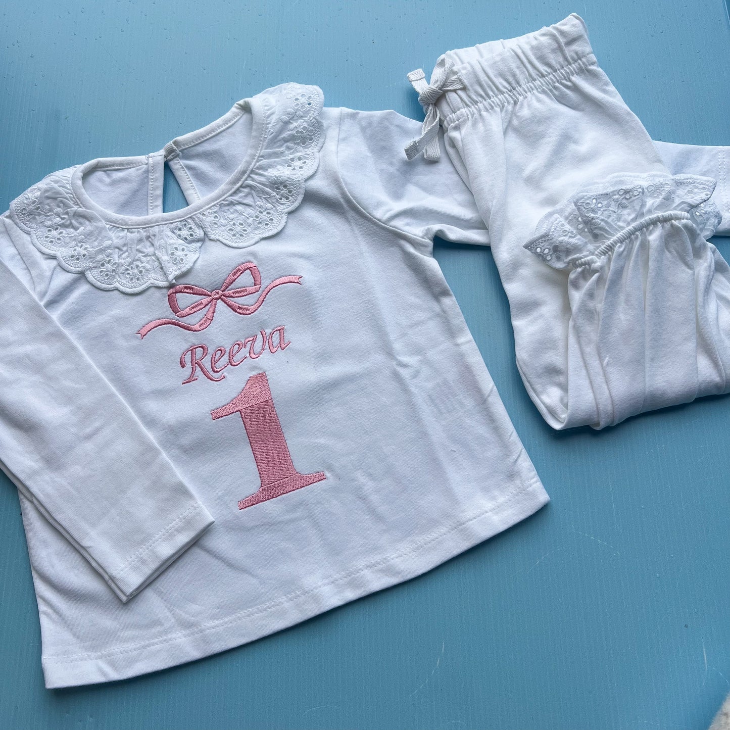 Bow Birthday Pyjamas