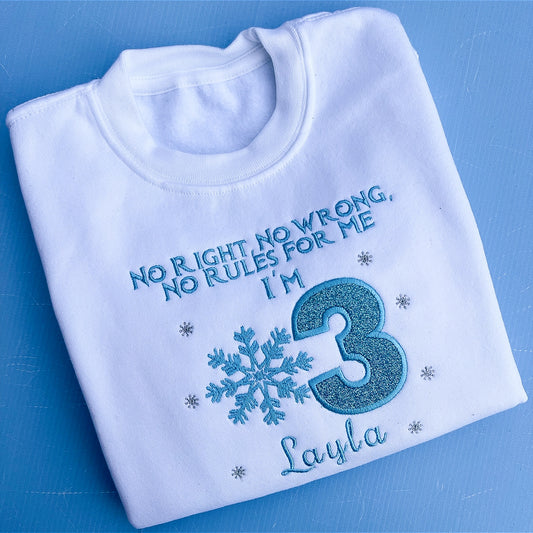Frozen Inspired Sweatshirt
