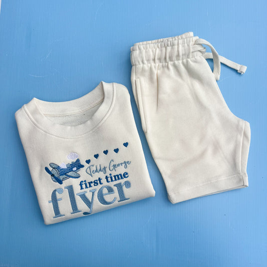 Flyer Oat Jumper & Short Set