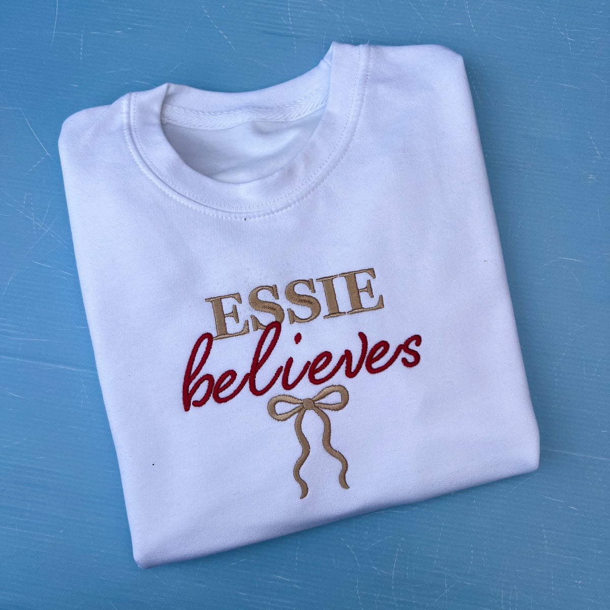 Believes Bow Sweatshirt