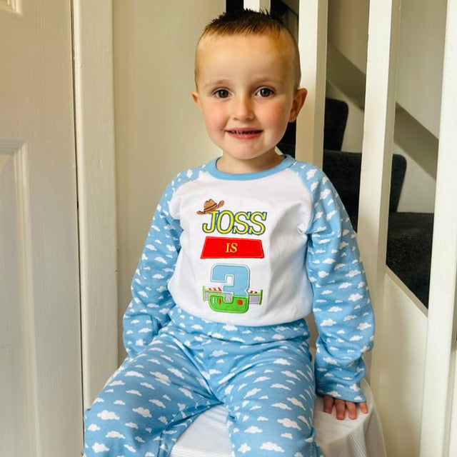 Toy Story Inspired Birthday Pyjamas
