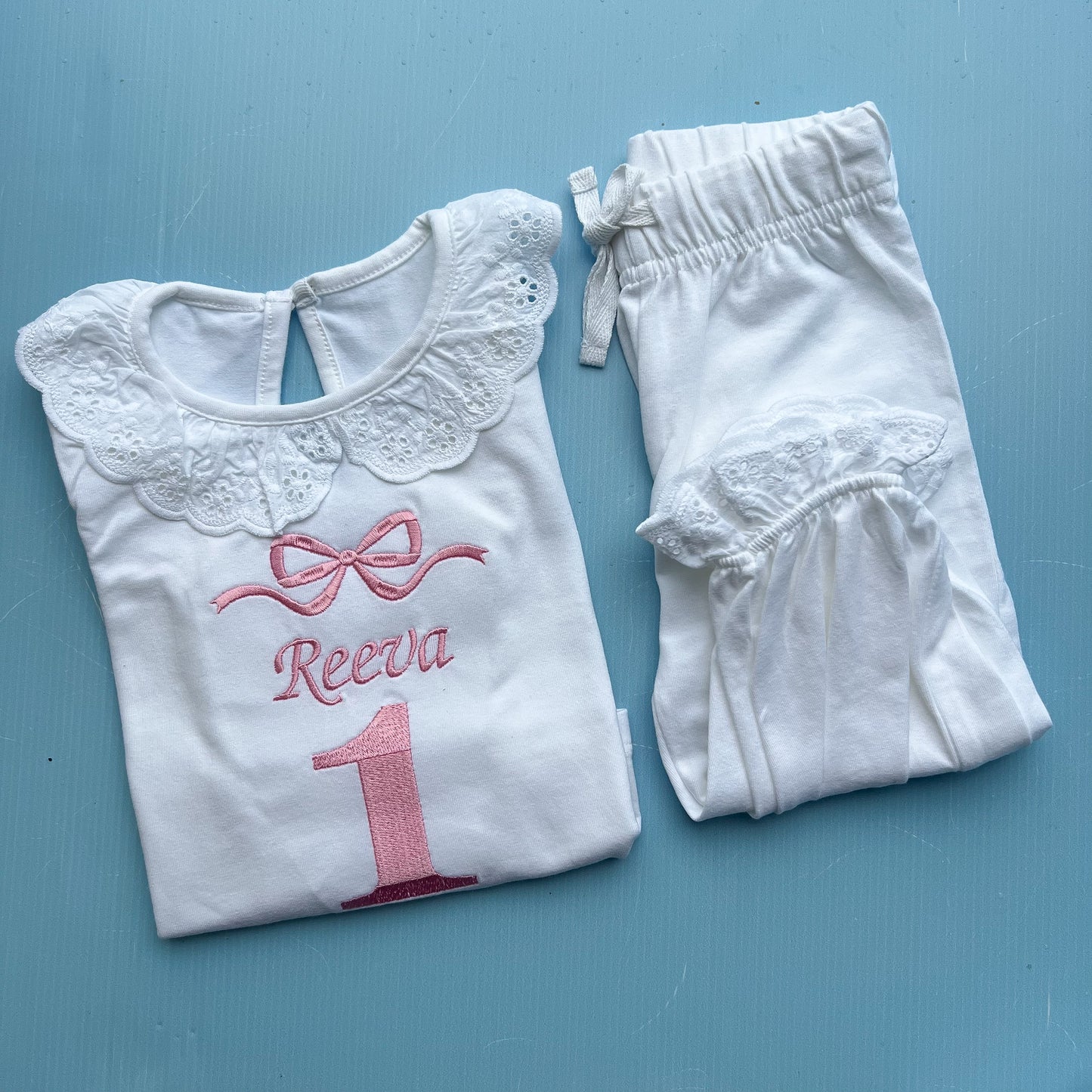 Bow Birthday Pyjamas