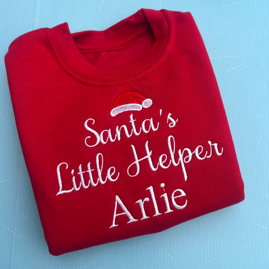 Santa's Little Helper Sweatshirt