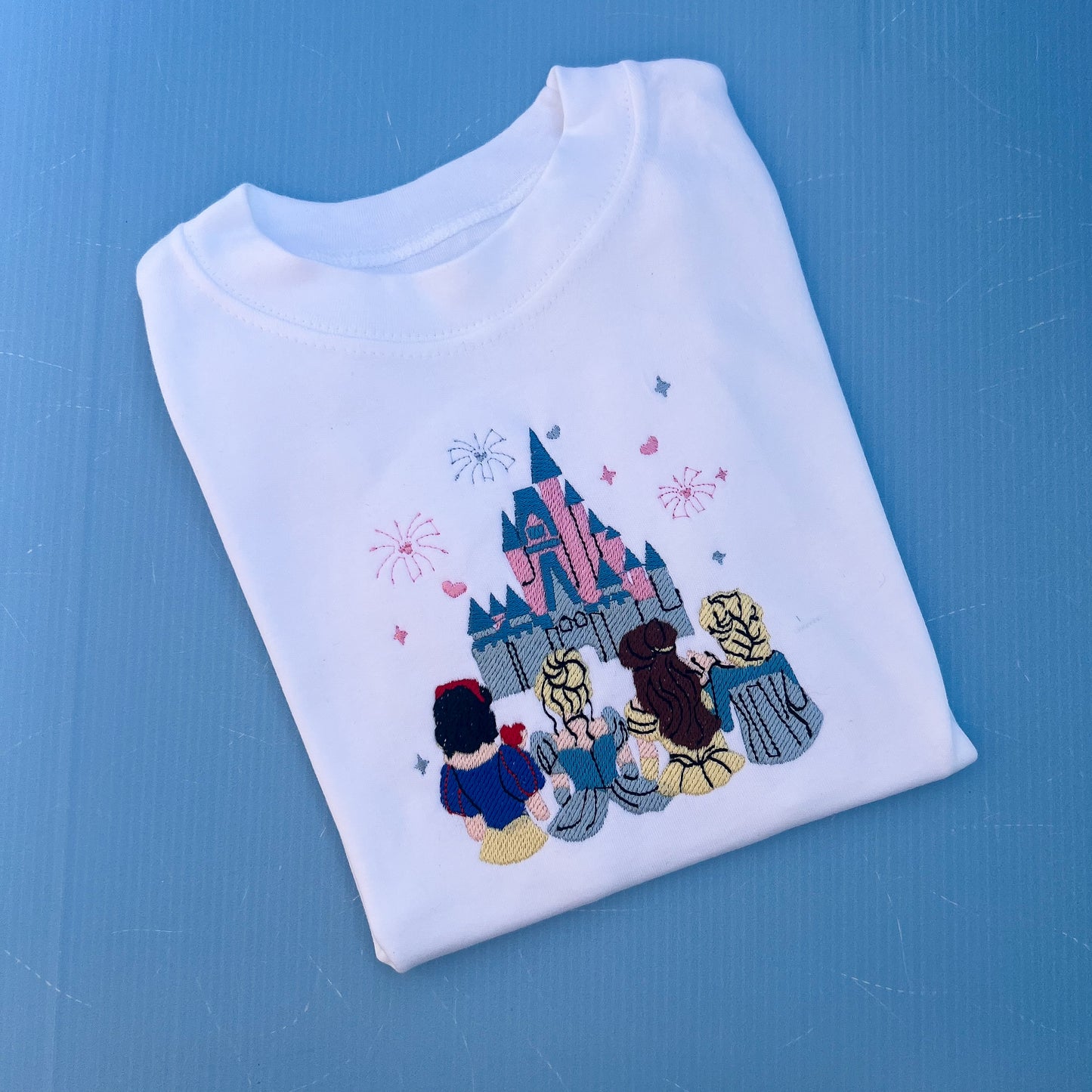 Disney Castle with Princesses Design