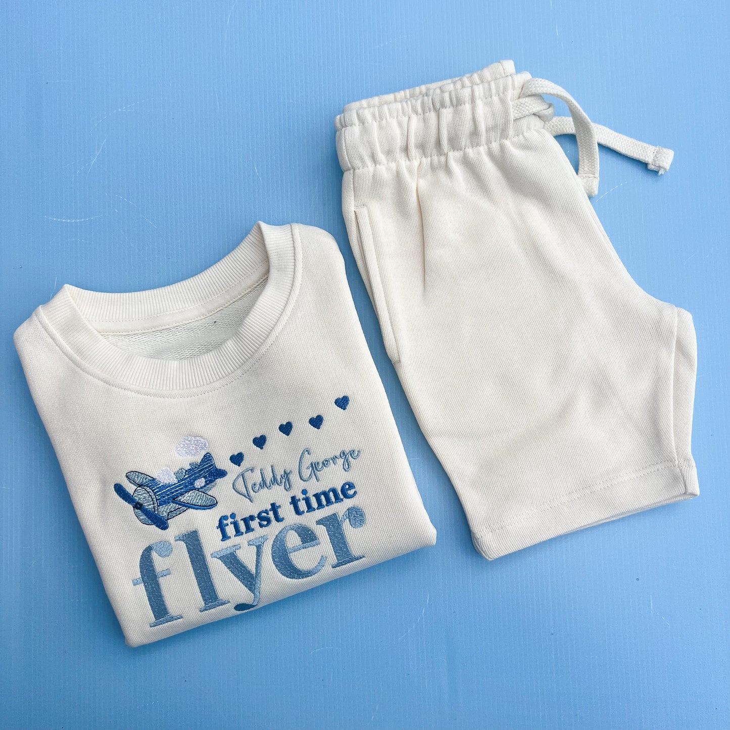 Flyer Oat Jumper & Short Set