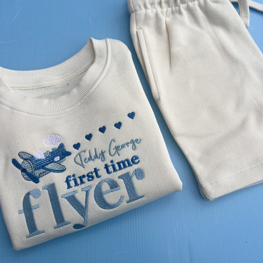 Flyer Oat Jumper & Short Set