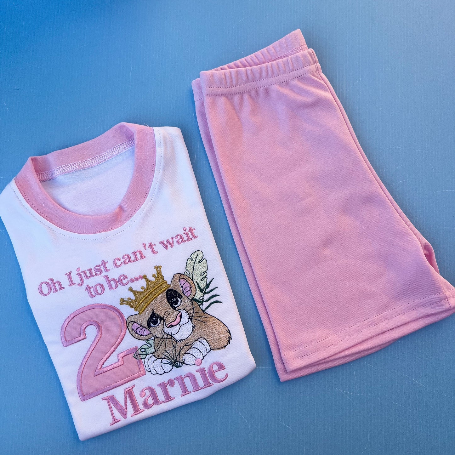 Lion King Inspired Birthday Pyjamas