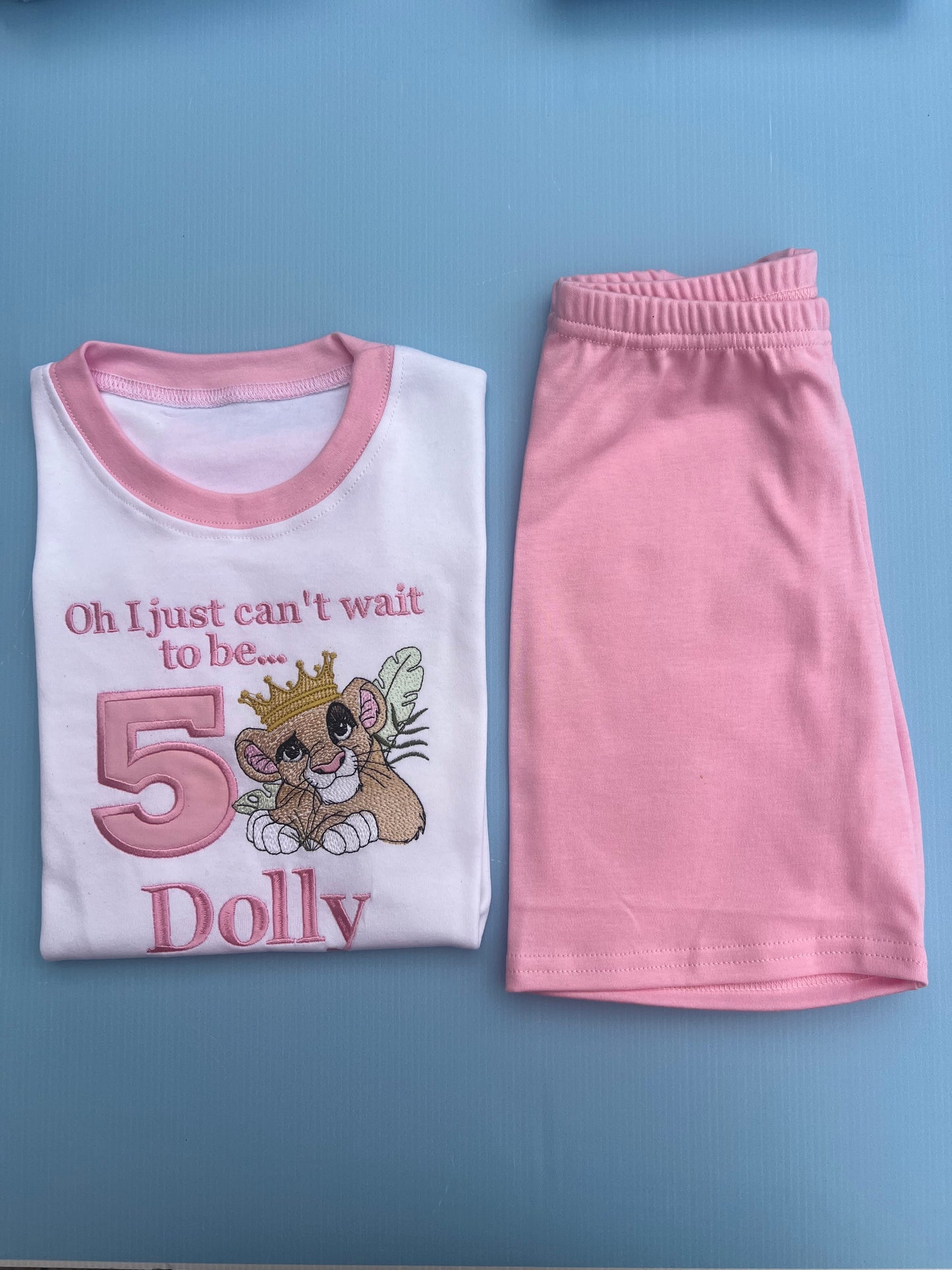 Lion King Inspired Birthday Pyjamas