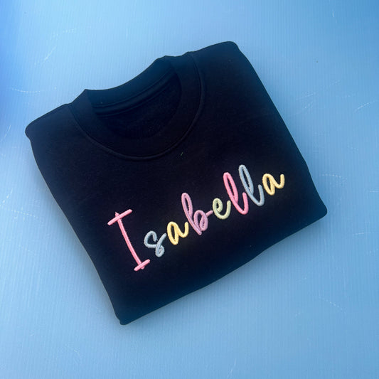 Rainbow Puff Sweatshirt