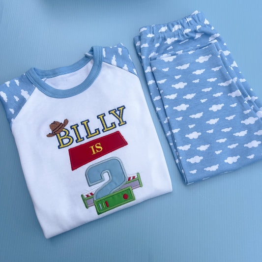 Toy Story Inspired Birthday Pyjamas