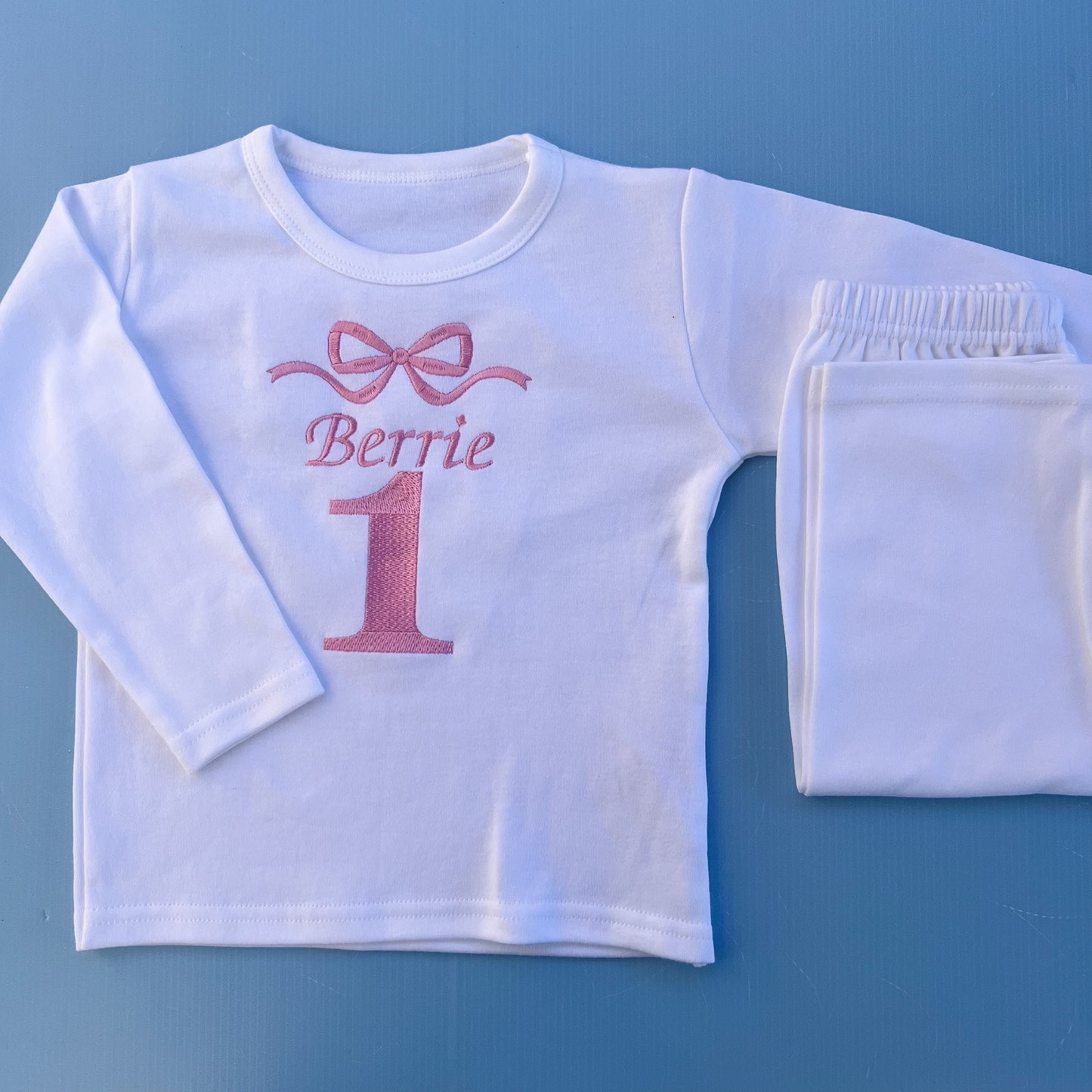 Bow Birthday Pyjamas