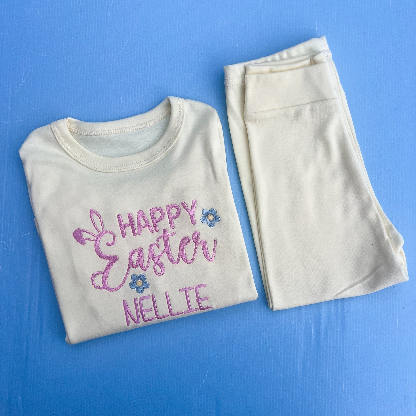 Girls Lemon Easter Pyjamas