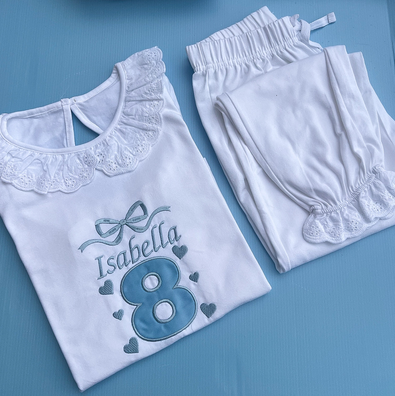 Bow Birthday Pyjamas