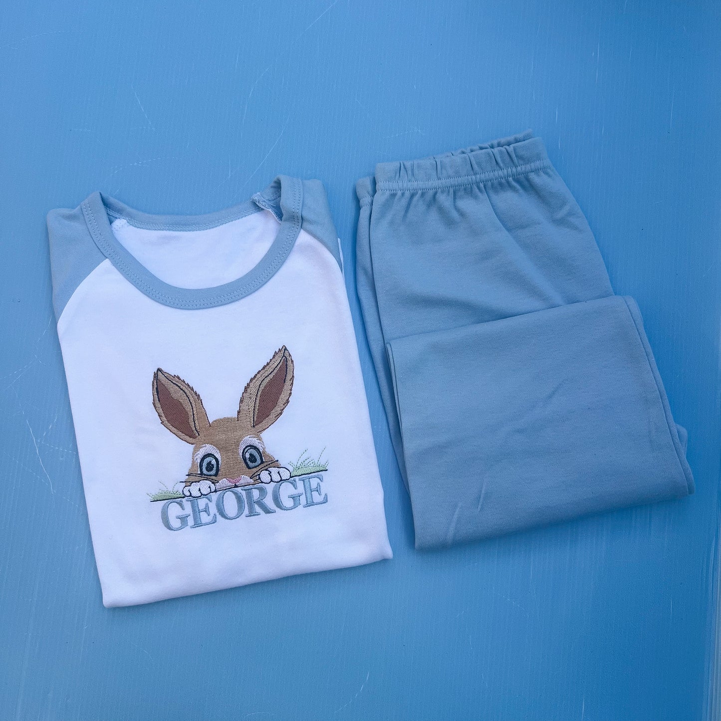 Peaking Bunny Easter Pyjamas