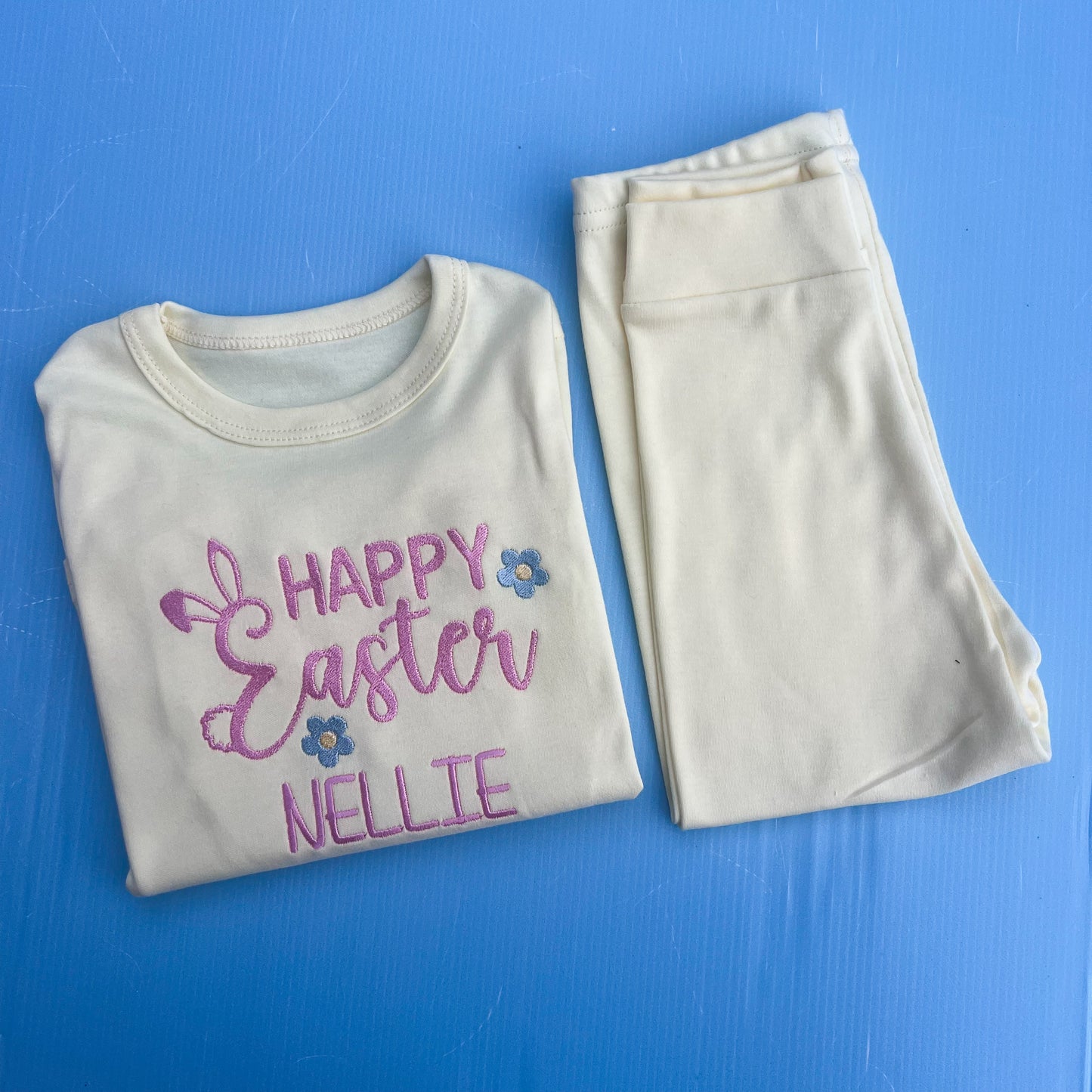 Girls Lemon Easter Pyjamas