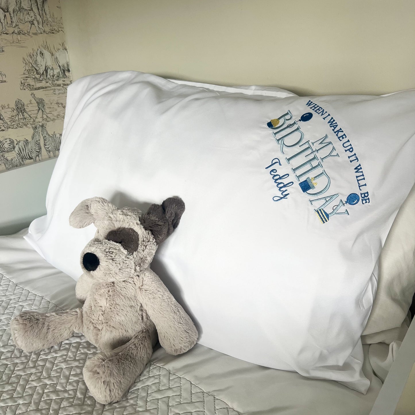 Birthday Pillow Case