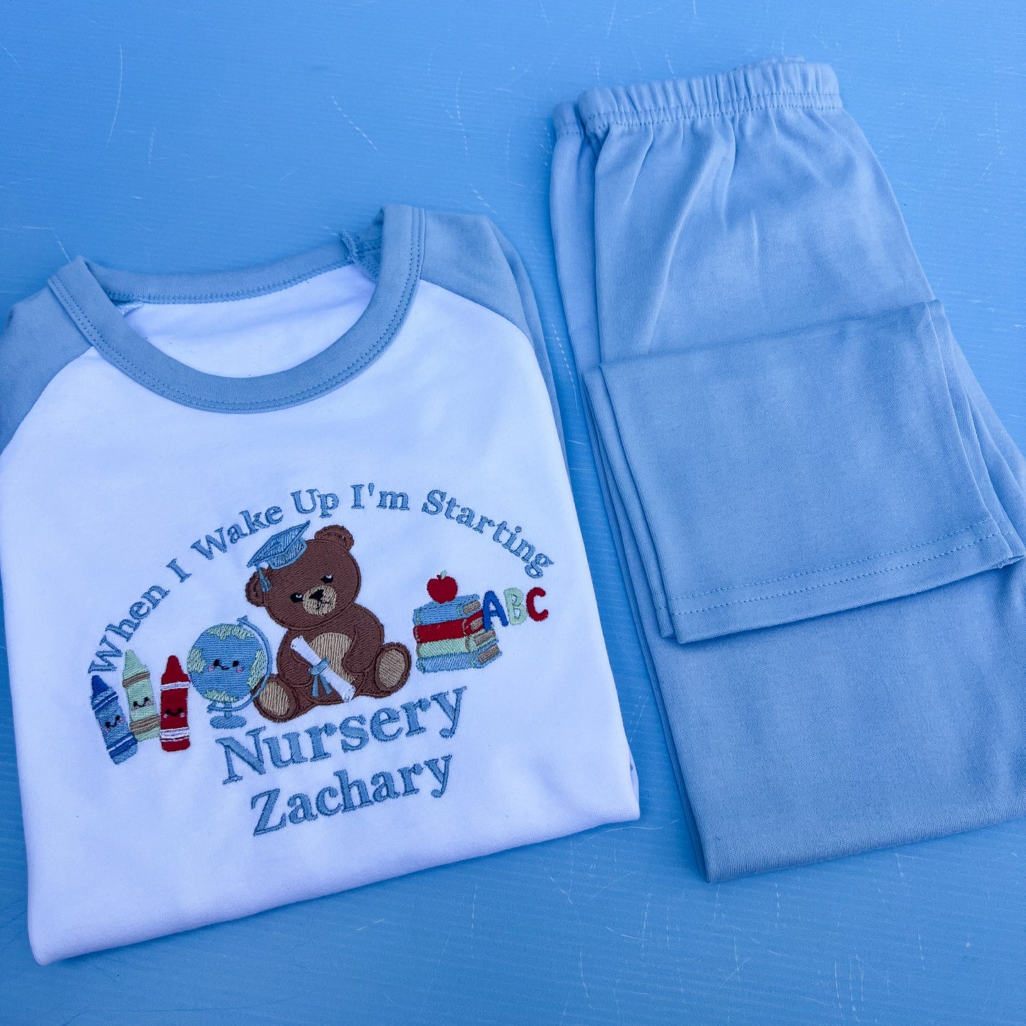When I wake up I am starting Nursery