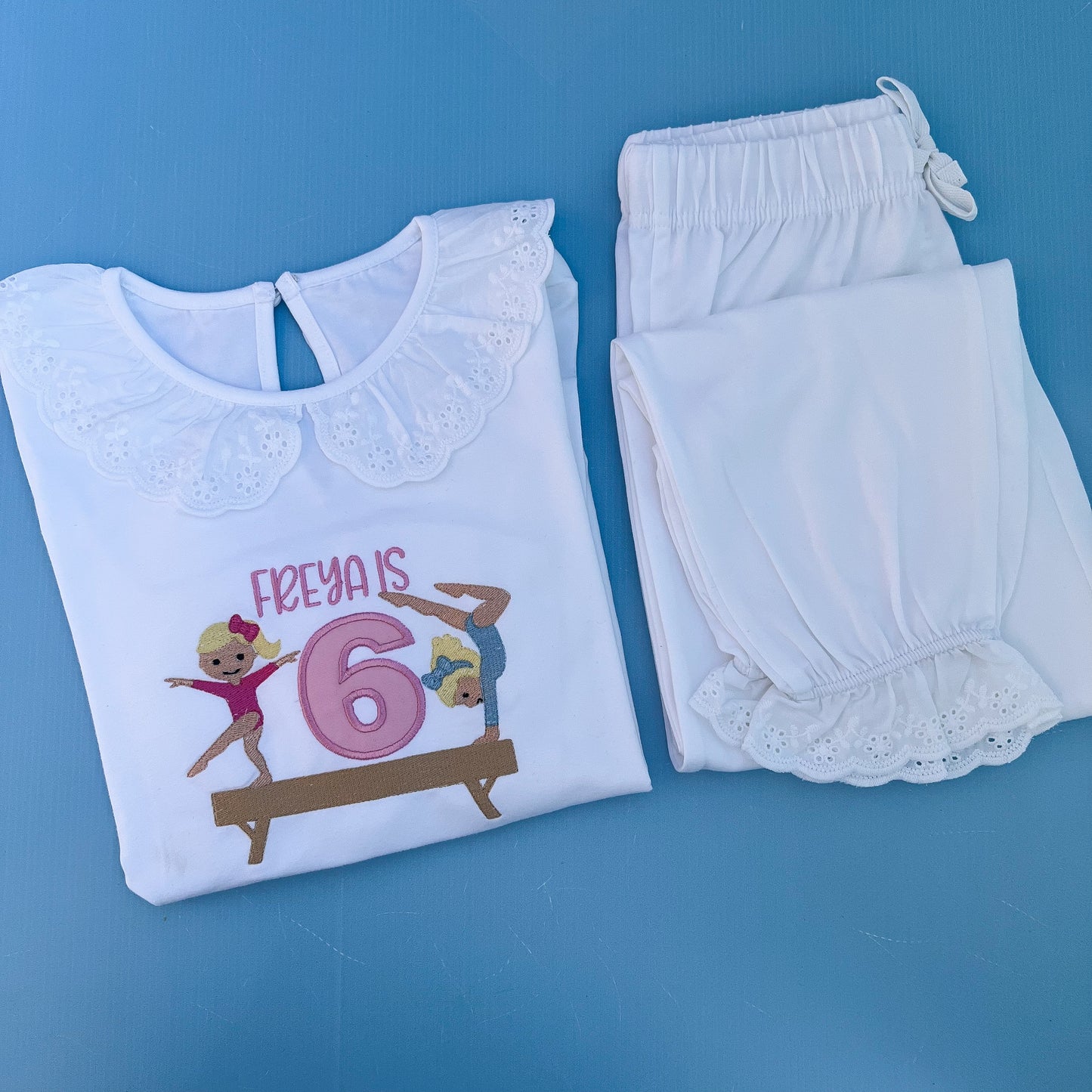 Gymnastic Birthday Pyjamas