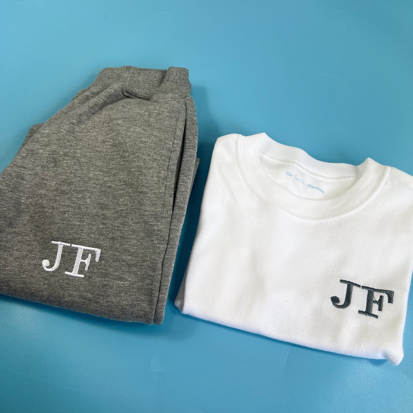 Grey Jogger and T-shirt Set