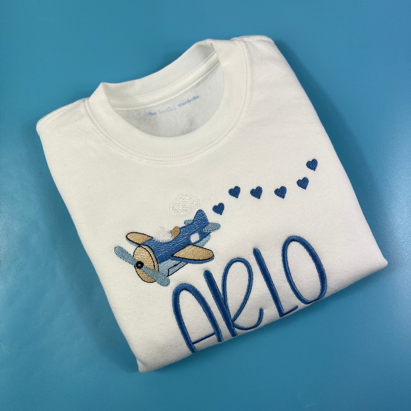 Personalised Airplane Sweatshirt