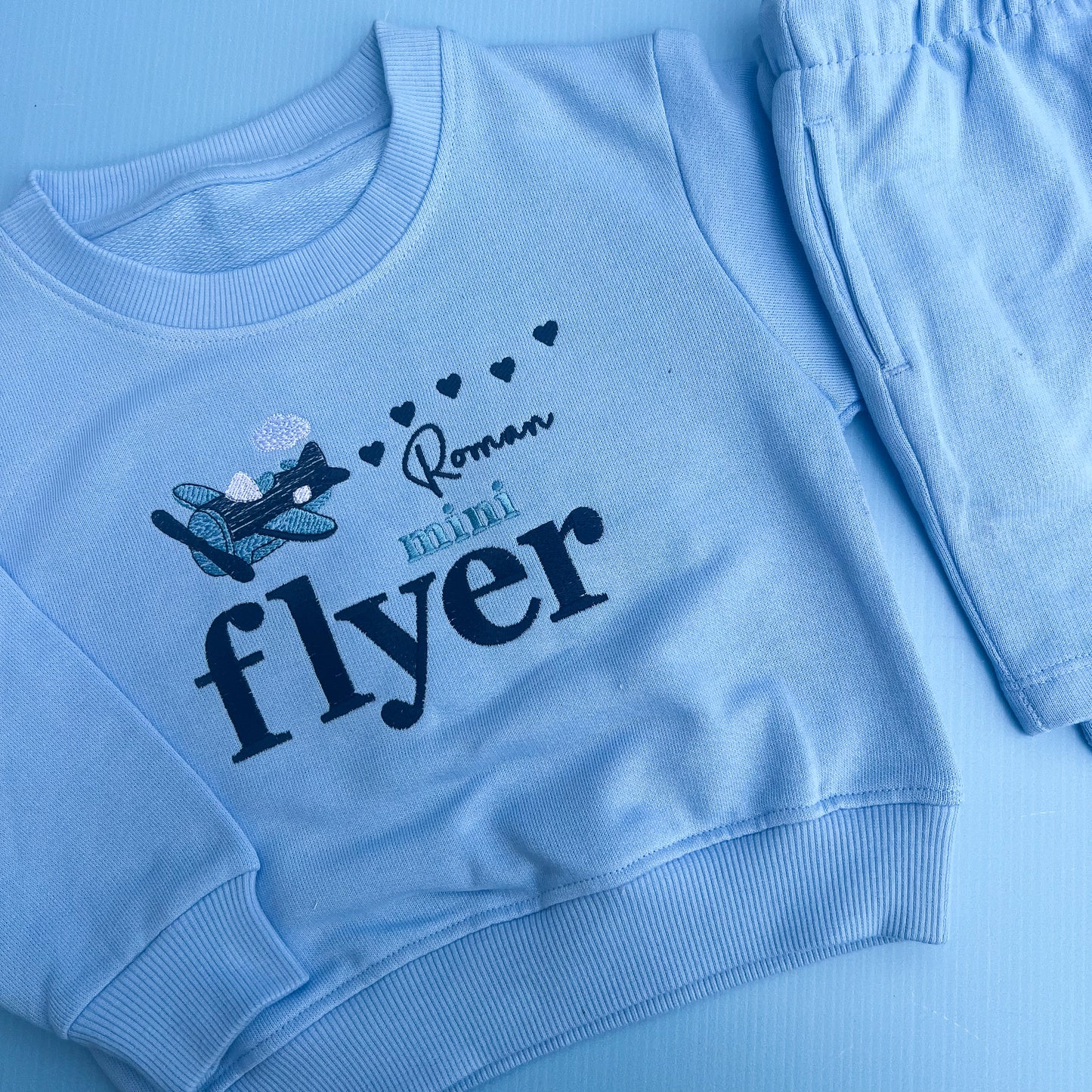 Flyer Blue Jumper & Short Set