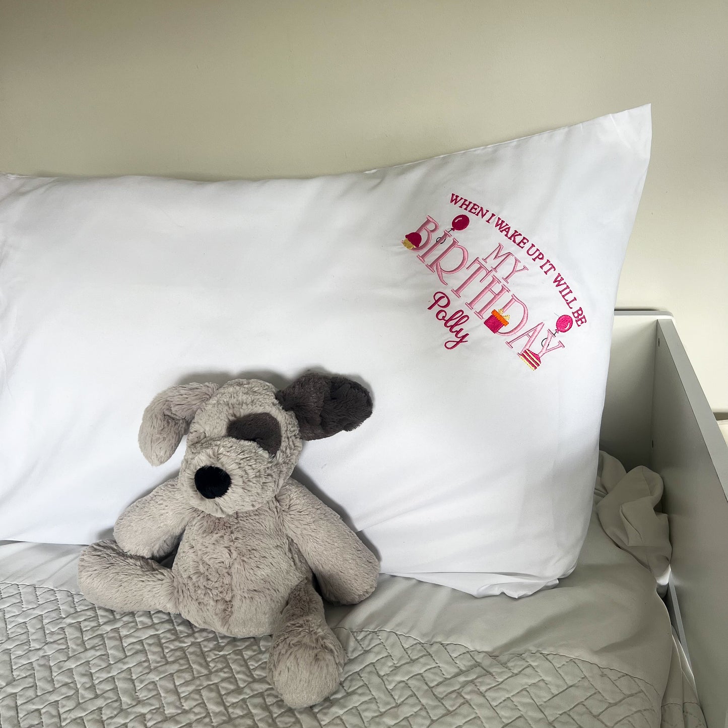 Birthday Pillow Case
