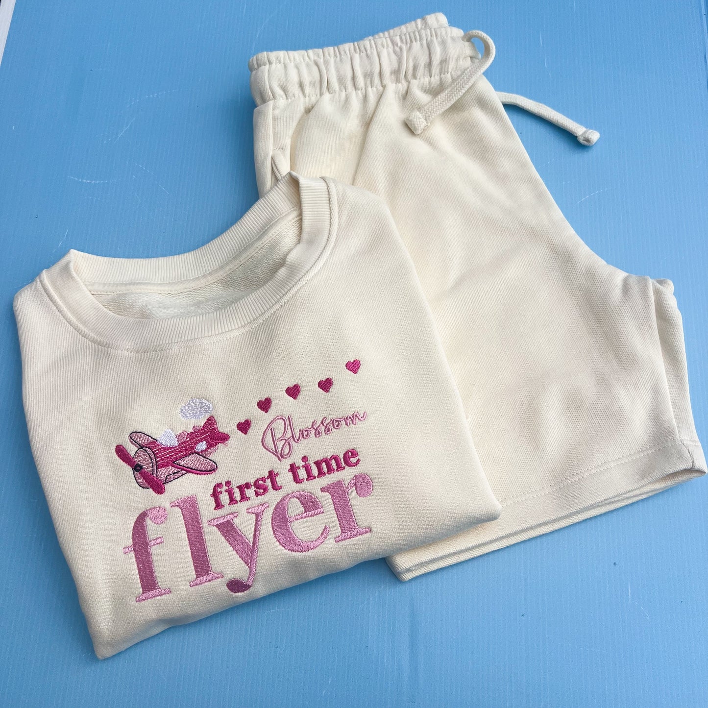 Flyer Oat Jumper & Short Set