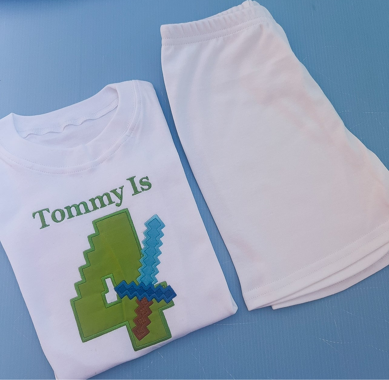 Minecraft Birthday Pyjamas