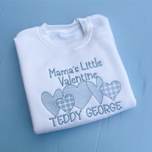 Mummys little Valentine Heart Design Sweatshirt