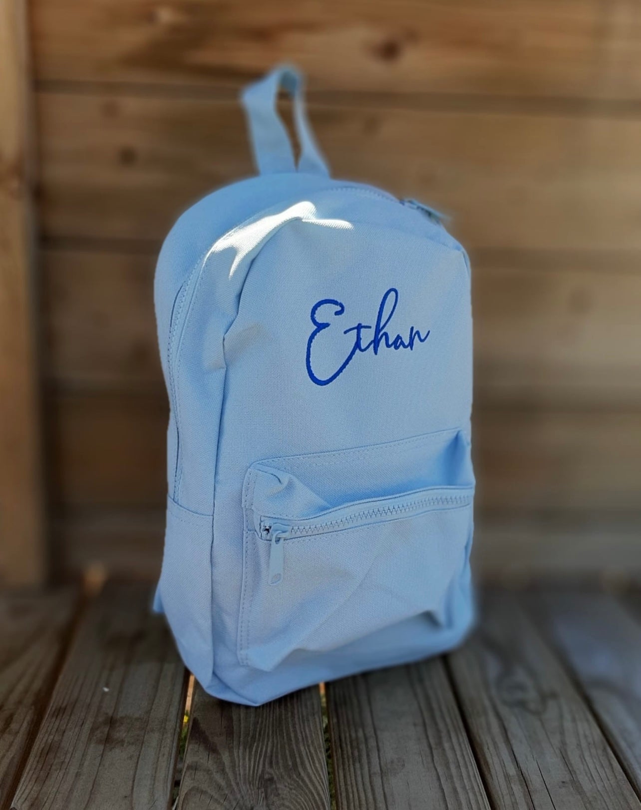 Baby Blue Ruck sack