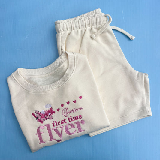 Flyer Oat Jumper & Short Set