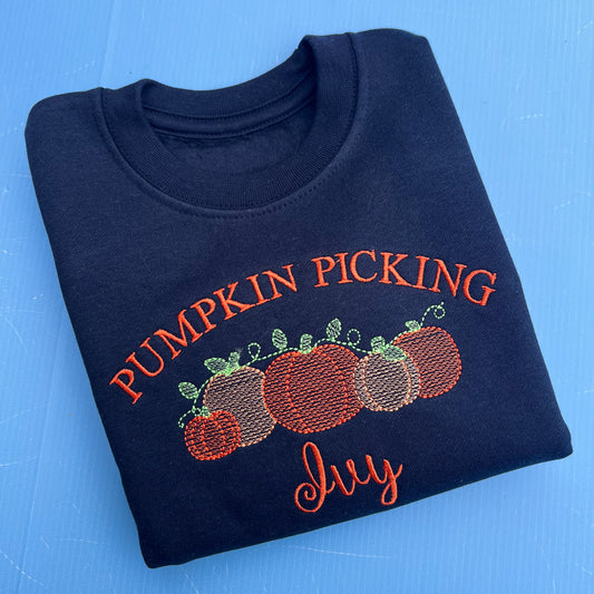 Pumpkin Picking Sweatshirt