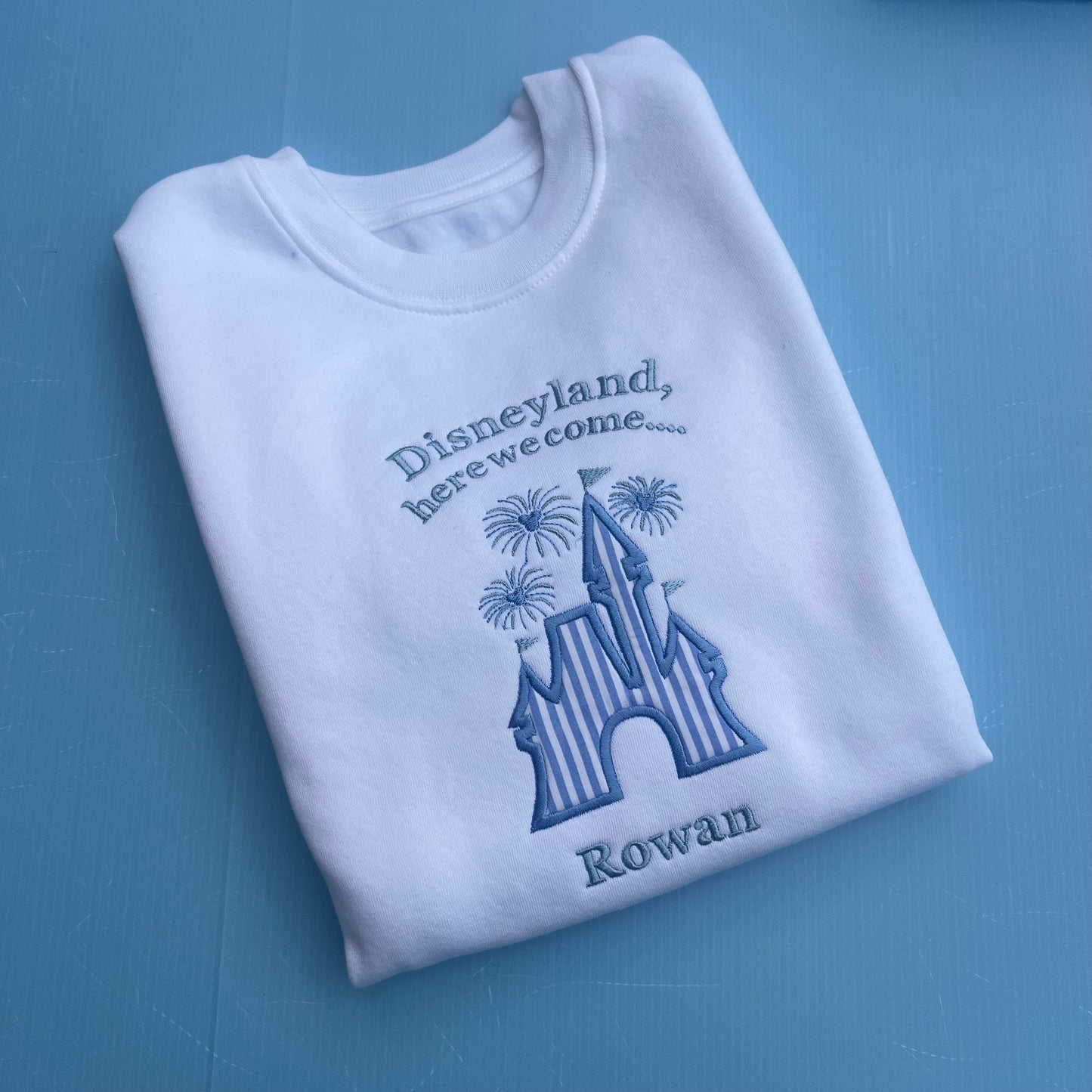 Disney castle sweatshirt