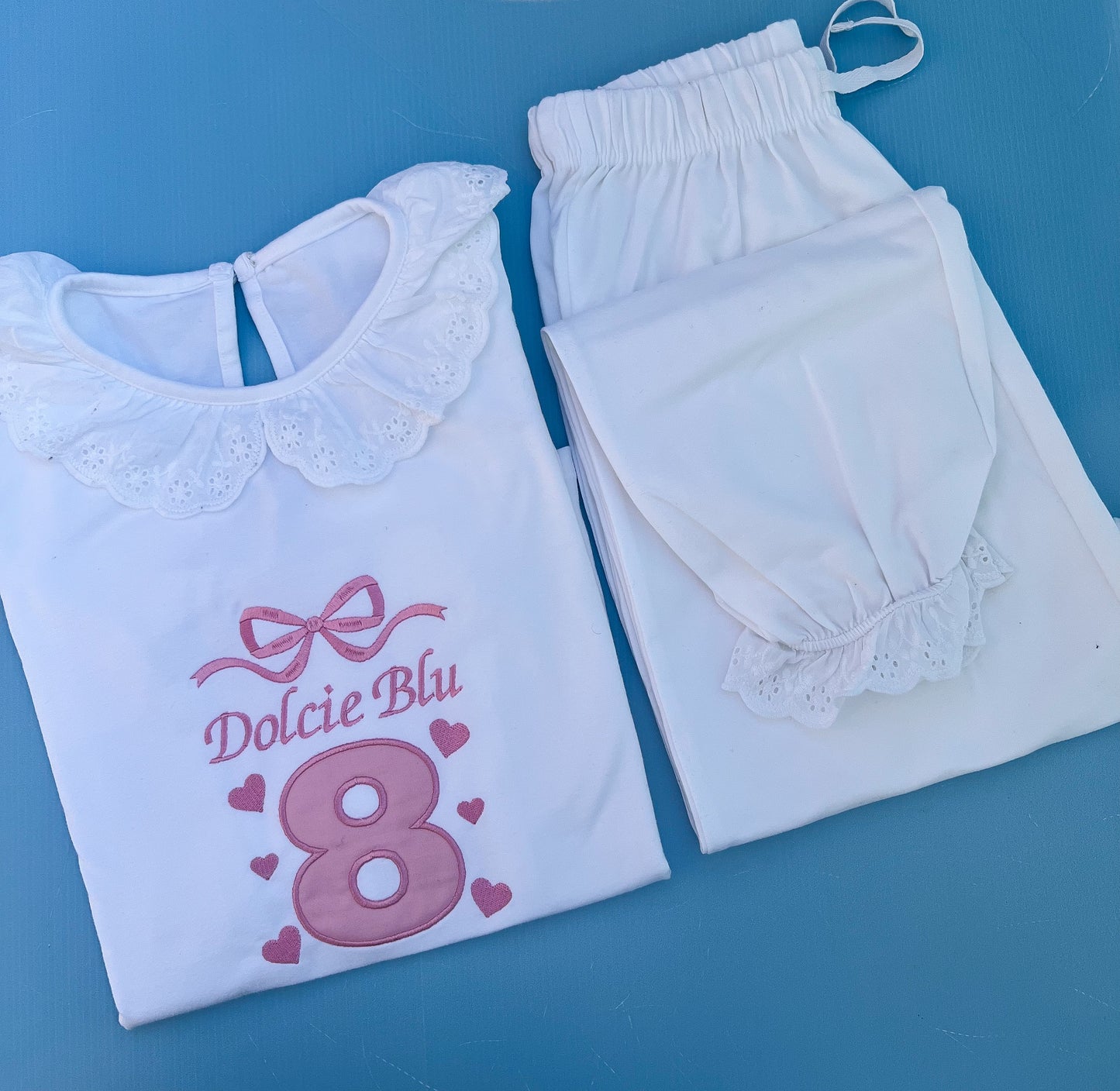 Bow Birthday Pyjamas