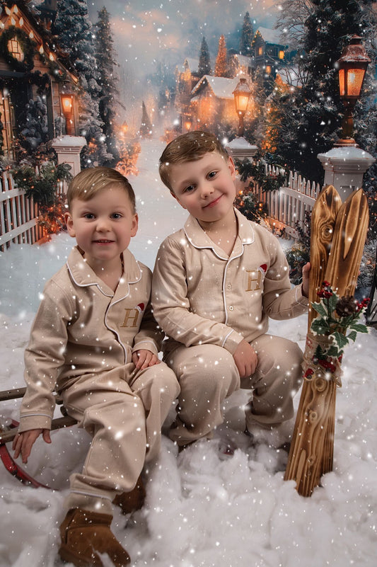 Beige Traditional style Pyjamas