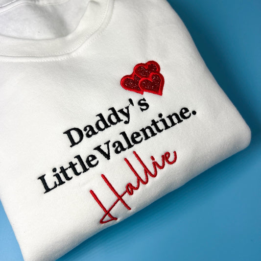 Daddy’s/Mummy’s little Valentine Sweatshirt