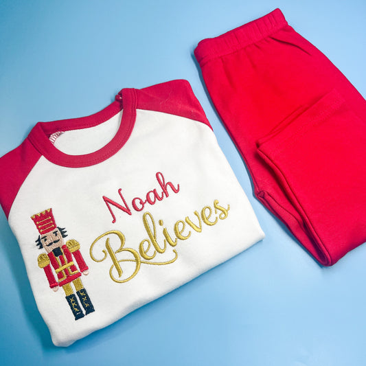 Nutcracker Pyjama's - Red