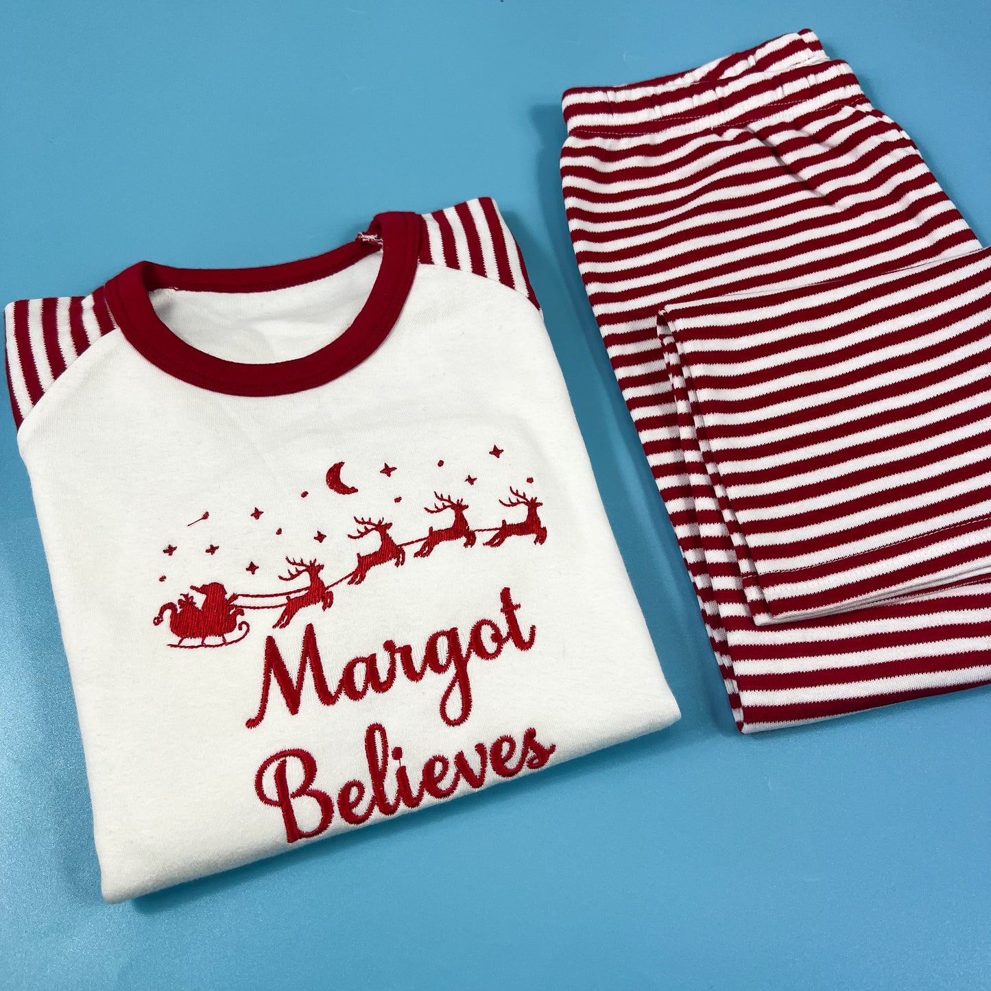 Santa’s Sleigh Design Pyjamas