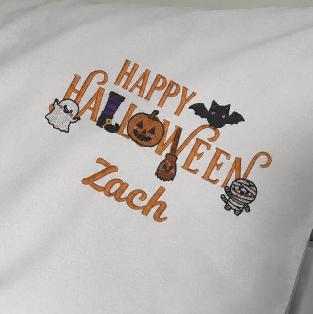 Happy Halloween Pillowcase