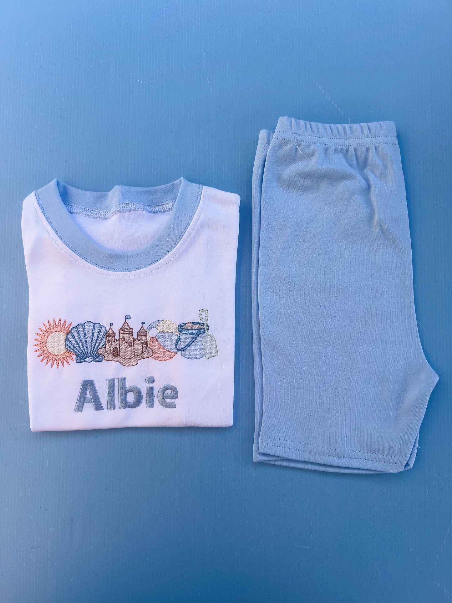 Beach Short Set | Pyjamas | T-Shirt