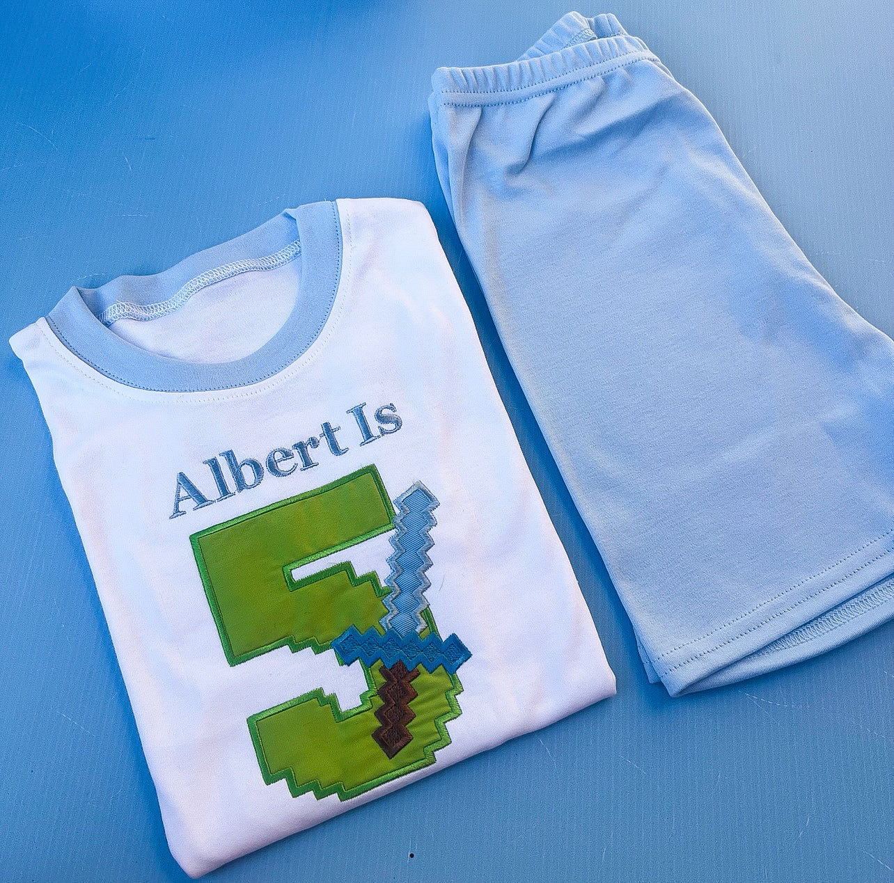 Minecraft Birthday Pyjamas