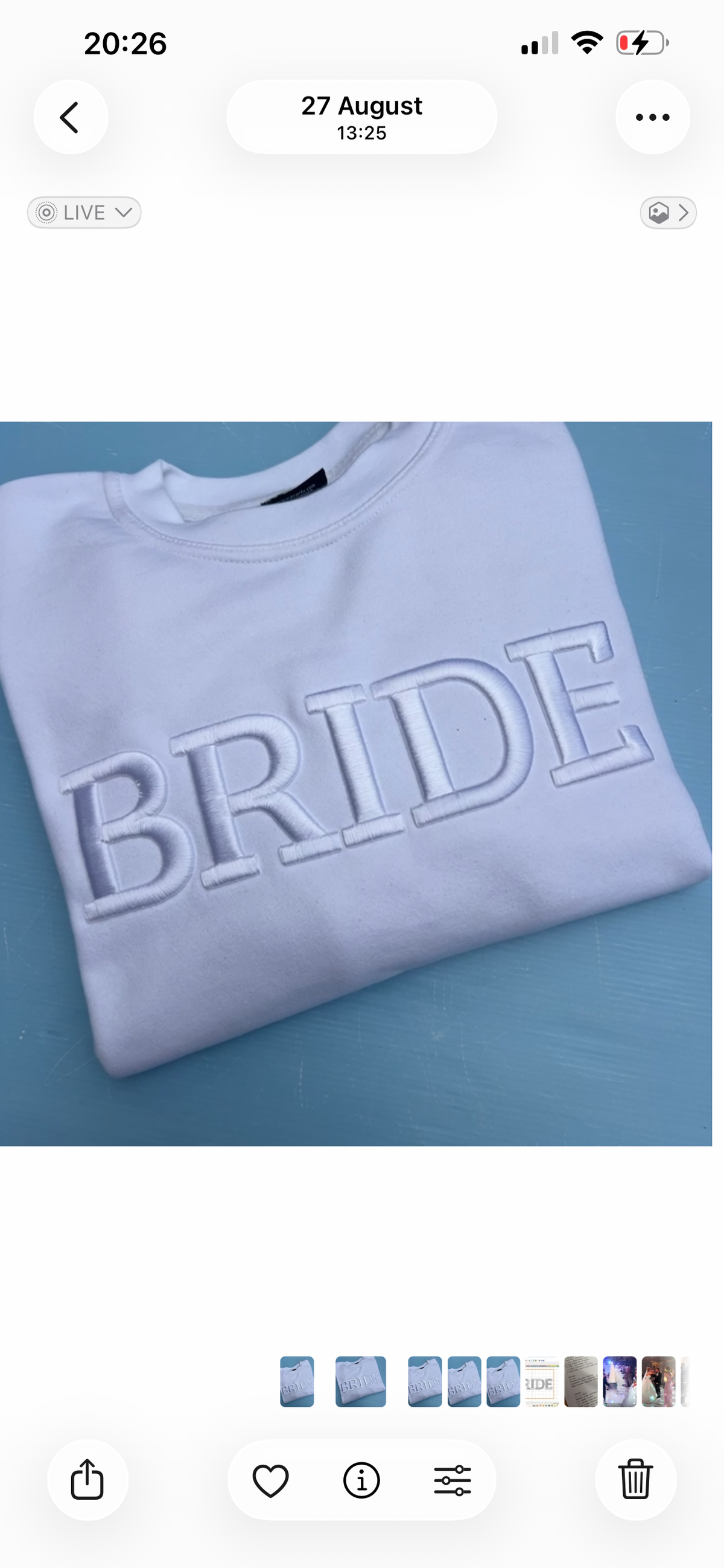 Bride Jumper