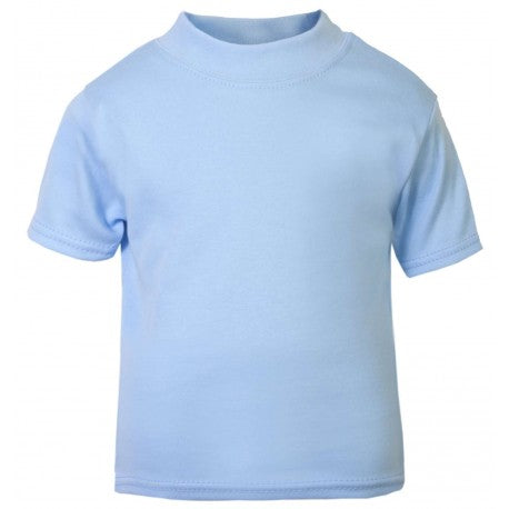 Blue T-shirt with side name