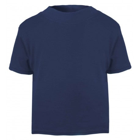 Navy T-shirt with side name